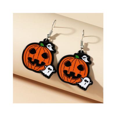 China European and American border hot European and American border pumpkin cute female personality pumpkin personality Halloween style jewelry wholesale for sale