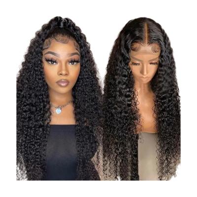 China French Curl YRM curly headband highlight brazilian frontal glueless peruvian front human hair 360 full hd lace weaves and wigs for sale