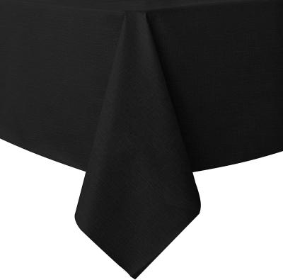 China 60 x 84 Inch PVC Solid Color Check Table Cloth Disposable Waterproof Rectangular Table Cloth for sale