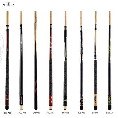 China Ash Cueelf Billiard Billiard Pool Cue Merchants Stickers Central Joint Billiard Cues Distributors for sale