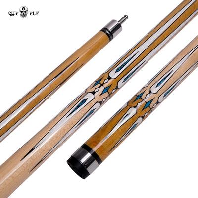 China Ash Custom Cue Superior Quality Handle Stick Game Maple Wood Snooker Pool Cue Manufacturer for sale