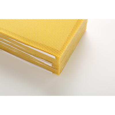 China Chinese Wholesale Bee Farm Suppliers Beeswax Honeycomb Core Sheet Chinese Core Sheet For Beekeeping for sale