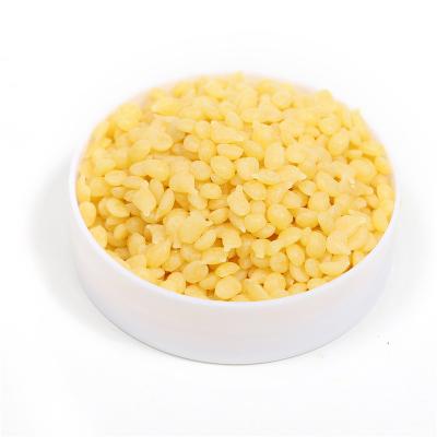 China China Cosmetic Natural Raw Wax Organic Beeswax Granule 100% White Yellow Pure Beeswax Pellet Make Candle for sale