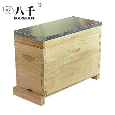 China Australian Bee Farm Mating Bee Hive Bee Box 5 Frame Queen Raising Core Nuc Mini Wooden Box For Bees for sale