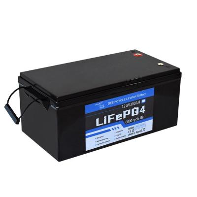 China Golf Carts Rechargeable Lithium Ion Battery 12v 300ah Lifepo4 Battery Pack For Rv Motor/yacht/ups/solar /trolling/golf cart for sale