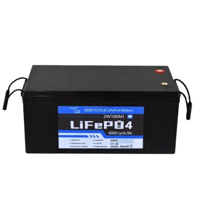 China Golf Carts 24v 100a Lifepo4 100ah Battery 24v100ah Lithium Lifepo4 Battery Lithium Battery With Control And BT 24v 100a for sale