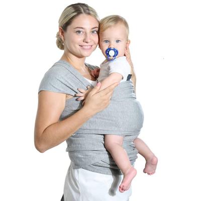 China Breathable Baby Wrap Carrier Cotton Baby Slings for Newborns Soft, Cotton and Spanedex Wrap Baby Sling for sale