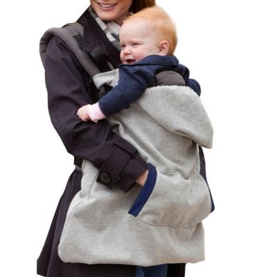 China Keep Warm To Protect Against Rain And Wind Baby Carrier Cover Double Adjustable Hoodie Winter Fleece for sale