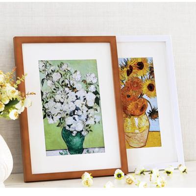 China Eco Friendly Eco - Friendly Durable Customize Size Solid Wood Photo Picture Frame for sale