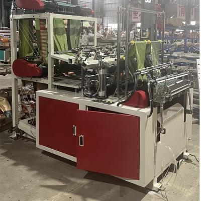 China Hotels Fully Automatic T Shirt Nylon Polysthene Shopping Plastic Bag Making Machine for sale