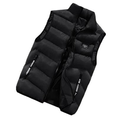 China Autumn And Winter Thick Sleeveless 2021 Casual Invest Men's Vest Warmth Youth Vest Jacket for sale