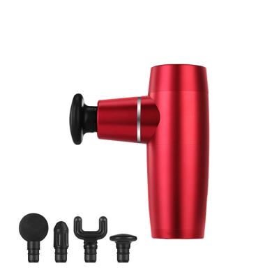 China Portable Deep Percussion Massager Fascia Muscle Tissue Body Cordless Rechargeable Battery EMS Massage Gun for sale