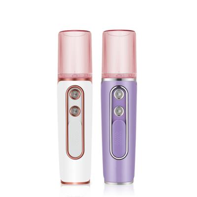 China Hot Selling Mini Portable Face Facial Steamer Moisturizer Machine Nano Mist Spray for sale