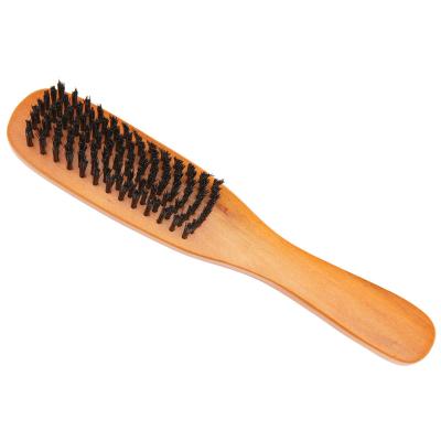 China Hair detangling 1pcs wooden bristle brush for women and girls for detangling thick or thin hair salon quality no damage and ouchless for sale