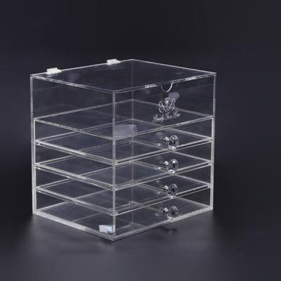 China Viable Factory Customoized Acrylic Jewelry Storage Drawer Box for sale