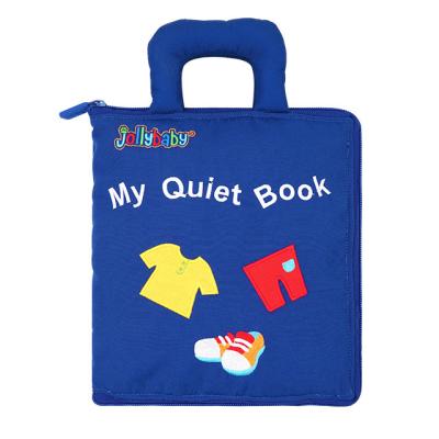 China Baby Quite Musical Educational Learning Soft Washable Book With Sound for sale