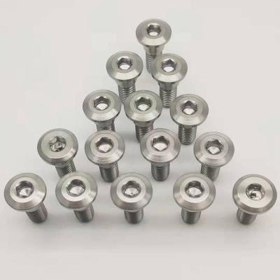 China Titanium Wholesale Gr5 Titanium Head Bolt Torx M5 M6 M8 M10 DIN for sale