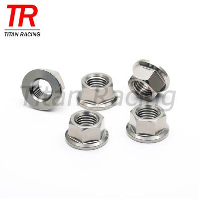 China Automotive Industry Titanium Nuts DIN6923 Hexagon With Flange m5 m6 m8 m10 for sale