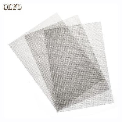 China Plain Weave 30 X 21 Cm 20 Mesh 304 Stainless Steel Woven Wire Mesh Sheet / Metal Security Mesh for sale