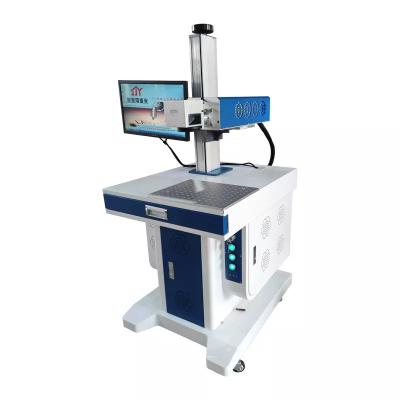 China Automated Non Loading Raycus Metal CO2 Laser 20W 30W 50W CO2 Laser Marking Machine With Rotary for sale