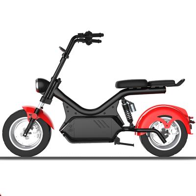 China Citycoco 2000w 60v unisex electric scooters Eu warehouse, double seat mobility electric bicycle scooter for sale