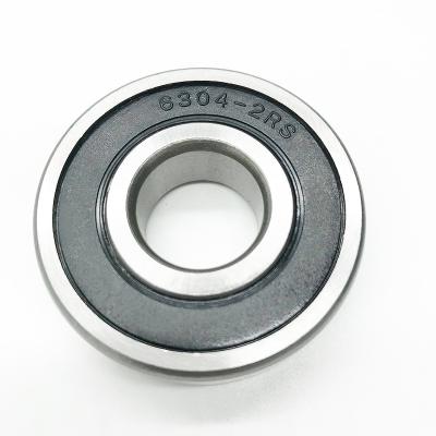 China High Quality Electric Motorcycle Deep Groove Ball Bearing Chrome Steel Chrome Steel Bearing 6304-2RS for sale