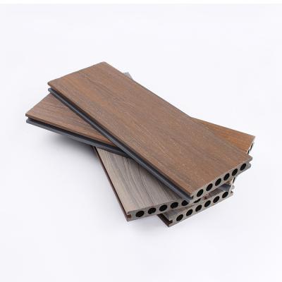 China Waterproof Engineered Composite Material 140*23 Mm WPC Co-extruded Flooring for sale