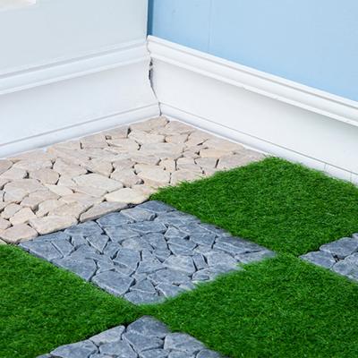 China Swimming Pool Supply Decorative Outdoor Artificial Grass Floor Tiles With Good Price for sale