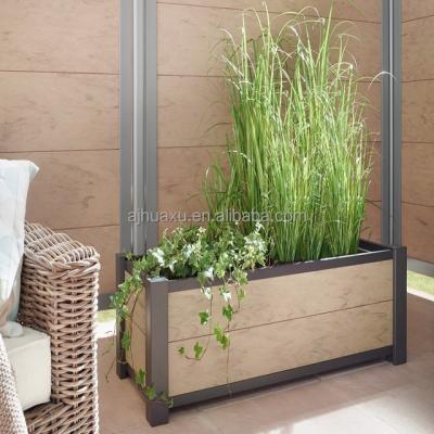 China 178274 China Compound Modern Wooden Plastic Garden Planter for sale