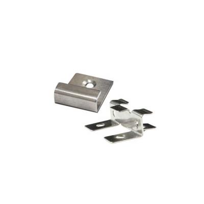 China Exterior Hidden Decking System 304 Stainless Steel Spacer Clips For Decking for sale