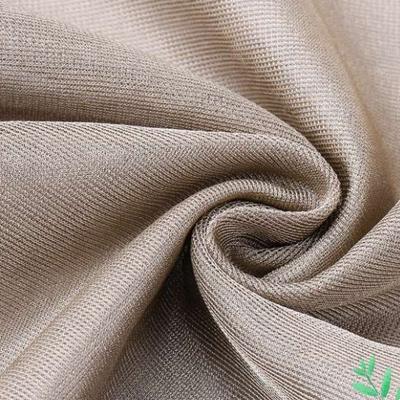 China Silver Anti Radiation Cloth Breathable Knitted Fiber Radiation Shielding Ultrathin Conductive Fabric For Mosquito Net for sale