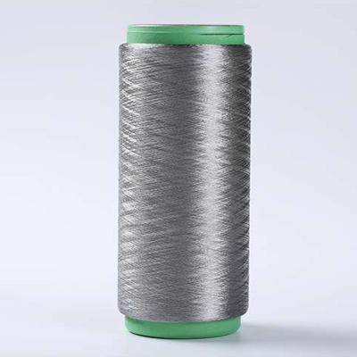 China Conductive Silver Coated Electrical Conductive Wire 40D Metal Sew Wire for sale