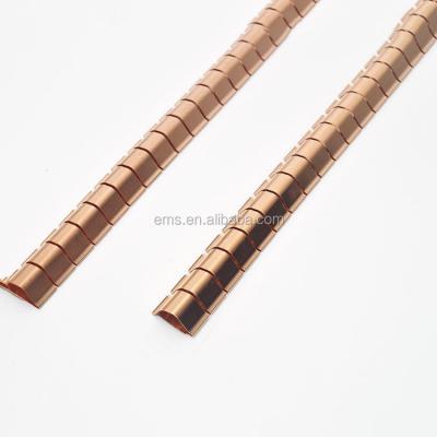 China Excellent Cabinet Resilience EMI RF Armature Shrapnel Beryllium Copper Finger Stock To Protect Door for sale