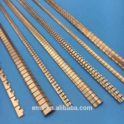 China Cabinet Doors Mrd ECU Fingerstock Metal Strips EMI/RF Shielding Trim for Cabinet and MRI Room Beryllium Copper Finger Stock for sale