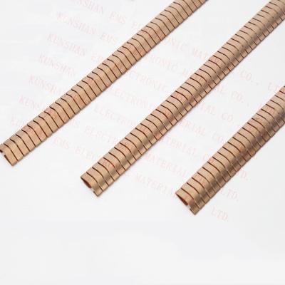 China Electromagnetic Shielding Beryllium C17200 Copper Tape High Precision EMI Shielding Clips Fingerstock for sale