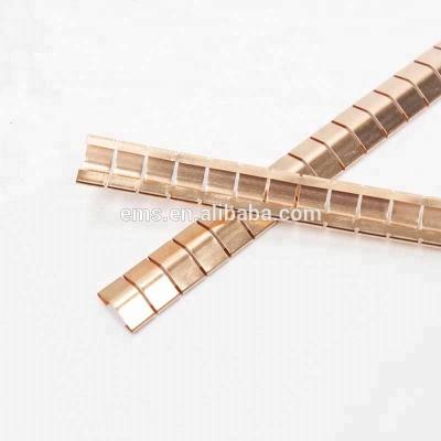 China Armature or ESD Fused SMT Spring Contact Beryllium Copper Finger Strips For Mri Shielding Doors EMC Clip for sale