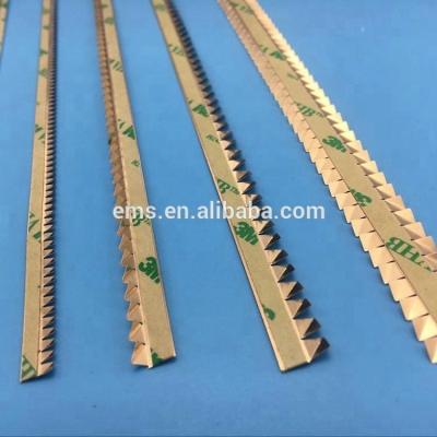 China Cabinet Doors Mrd ECU EMI Gasket Finger Beryllium Finger Stock Fingerstrip For Frame for sale