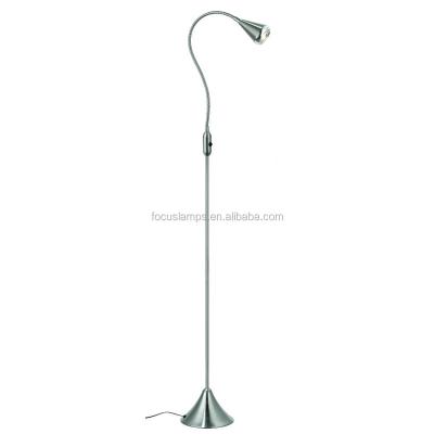 China Modern Foyer Lighting LED Floor Lamp Good Quality Hot Selling Indoor Gooseneck Lighting Series for sale