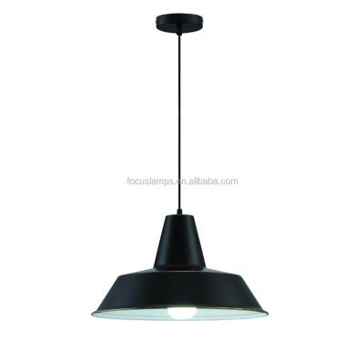 China Industrial Traditional Fireplace Lighting / Antique Pendant Light Made With Black Color for sale