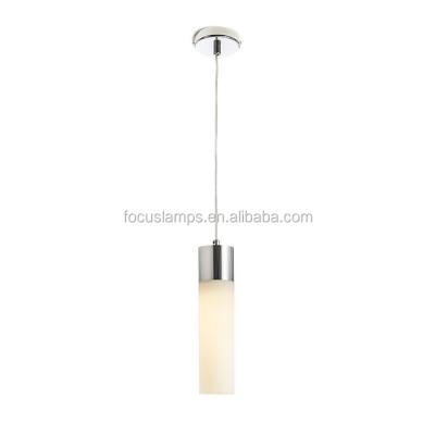 China Glass shade focus lighting glass led pendant light has simple design with modern style for sale