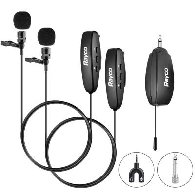 China UHF Wireless Radio Lavalier Microphone Mic Lapel Lavalier Microphone Clip For Live Sound for sale