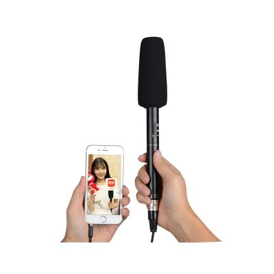 China Popular Handheld Microphone Shotgun Interview Microphone for Camera/DSLR/Camcorder and Smartphone for sale