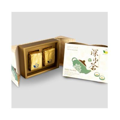 China Tea Drinks Warm Alishan Tea Flavor Delicious Tea Gift Box for sale