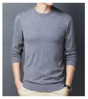 China Wholesale Custom Knitted Anti-Wrinkle O-Neck Pullover Casual Sweaters For Men for sale