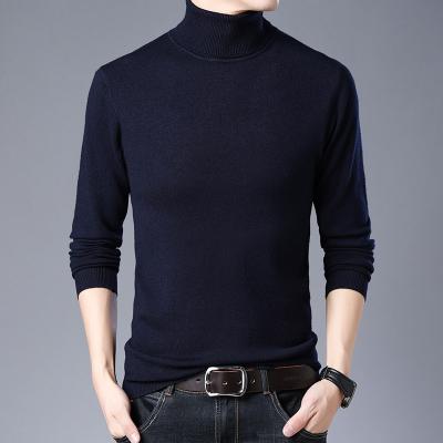 China Wholesale Custom Slim Fit Sweater Anti-Wrinkle Turtle Neck Casual Sweaters For Men for sale