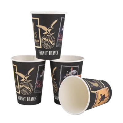 China Foreign Trade Logo Recyclable New Product Customized Thickening Office Drinking Paper Cups for sale