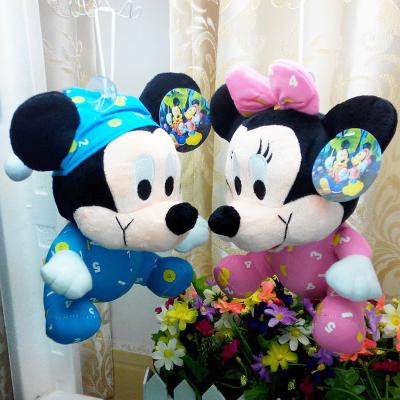 中国 プラシ天のおもちゃの人形の結婚式の人形 Mickey Minnie はミッキー マウス ディズニーをつなぎます 販売のため