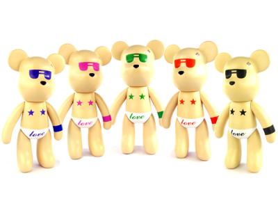 China Fashion Summer Swimming Series PVC Bear Gifts for Room Decor / Promotinal Gift Bear for sale