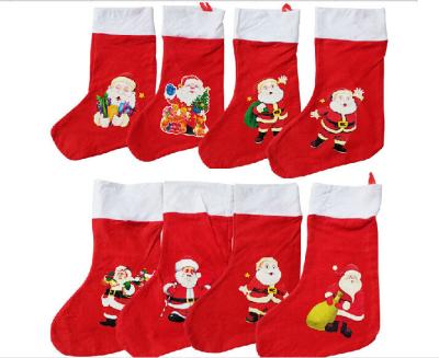 China Christmas Santa Stocking Plush for sale