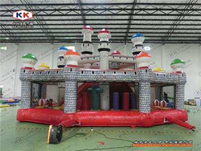 China Advertising Inflatable Bouncer Mushroom Bouncing Combo Playground With CE Air Blower for sale